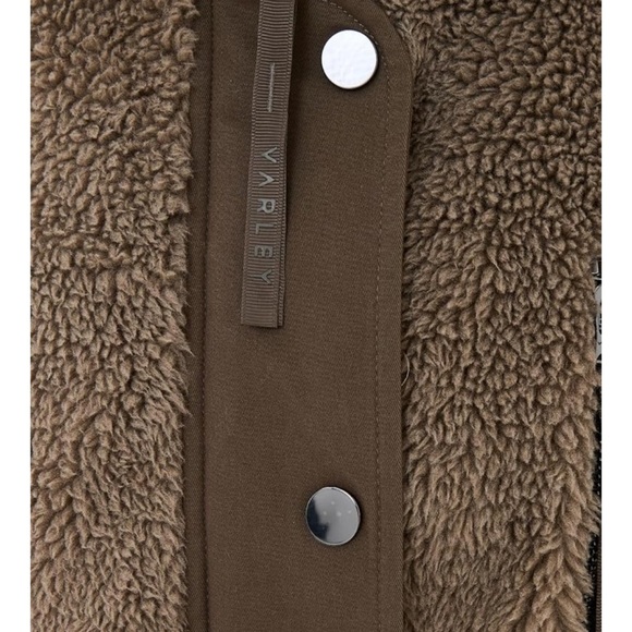 🍂NWOT Varley Jones Sherpa Coat - Picture 4 of 16